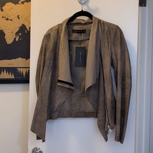 Suede lightweight Zara jacket